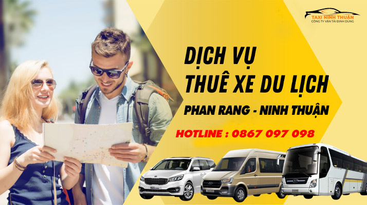Price List for Renting Tourist Cars in Phan Rang Ninh Thuan – Cars with 4, 7, 16, 29, 45 Seats